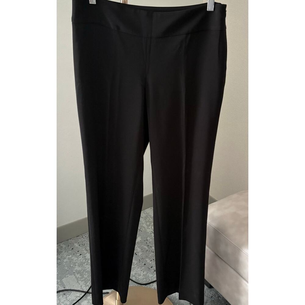 WHBM Black Legacy Boot Leg Dress Trouser Pants Size 6 Regular